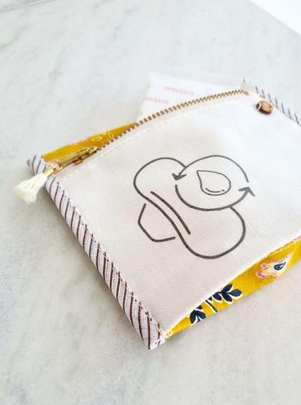 Porta Absorvente Íntimo - Coleção Fofa