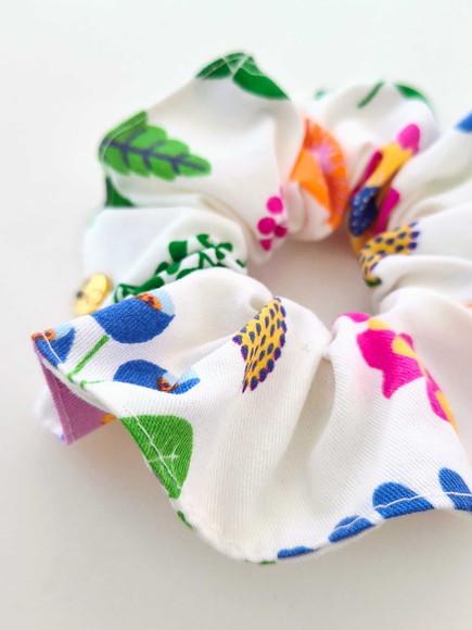 Scrunchie Floral Coleção Florescer