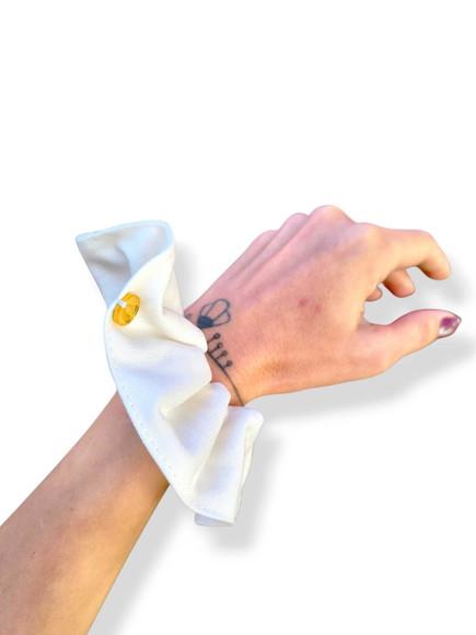 Scrunchie Off White - Coleção Beach Summer