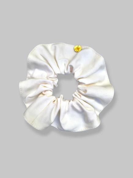 Scrunchie Off White - Coleção Beach Summer