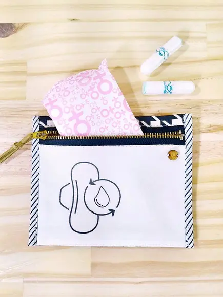 Porta Absorvente Íntimo - Coleção Clássica