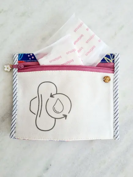 Porta Absorvente Íntimo - Coleção Corajosa