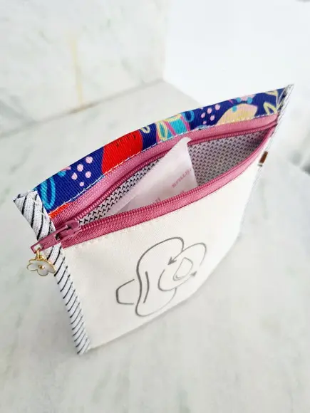 Porta Absorvente Íntimo - Coleção Corajosa