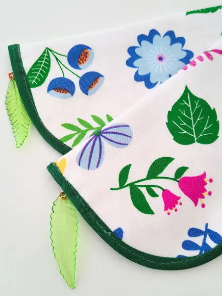 Porta Óculos com Zíper - Coleção Florescer