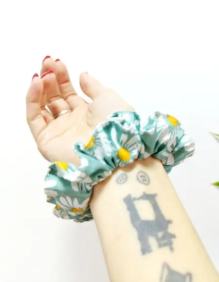 Scrunchie Floral Coleção Maravilhosa