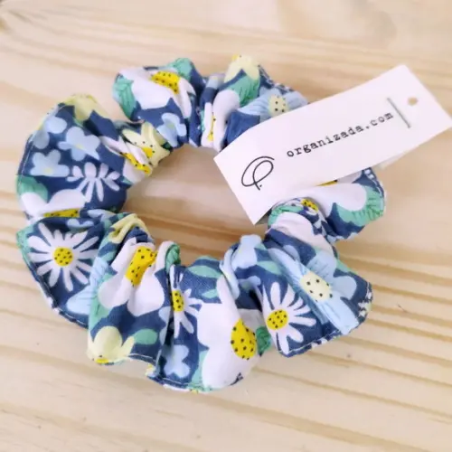 Scrunchie Floral Coleção Meiga