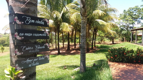 4 Placas casamento indicativa/Sinalização em MDF chalkboard