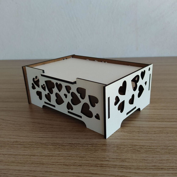 Caixinha Corações 10x15cm