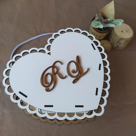 Cestinha Para Florista Coração