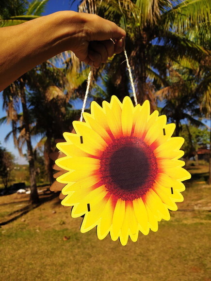 Cestinhas para Florista girassol