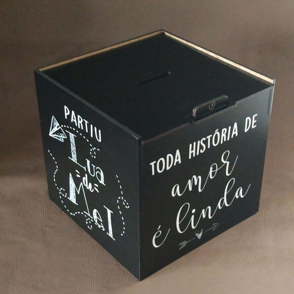 Cofre da gravata 16x16cm