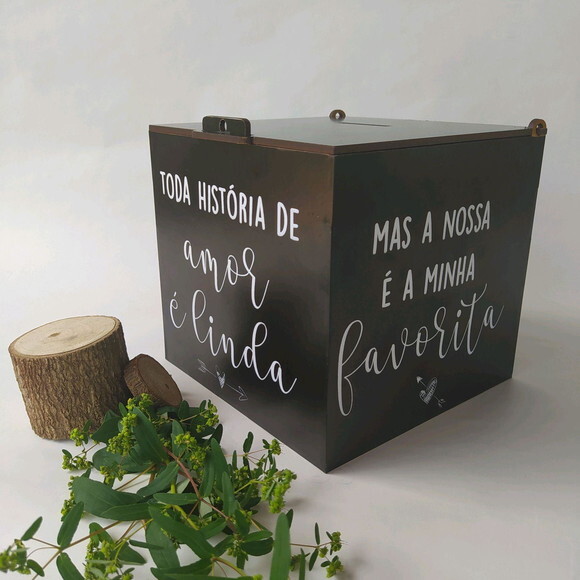 Cofre da gravata 16x16cm