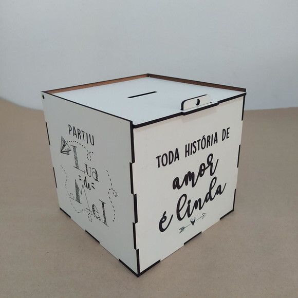 Cofre da Gravata 16x16cm