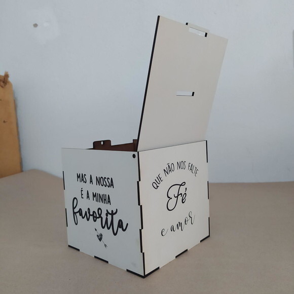 Cofre da Gravata 16x16cm