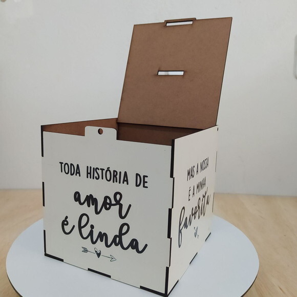 Cofre da Gravata 16x16cm