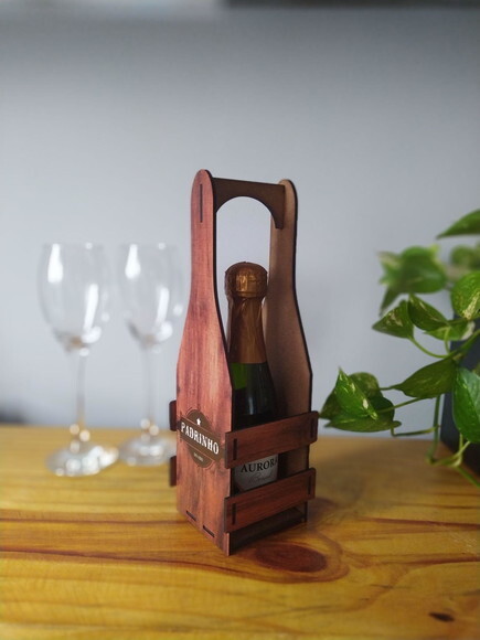 Engradado Mini Bebida para Padrinhos