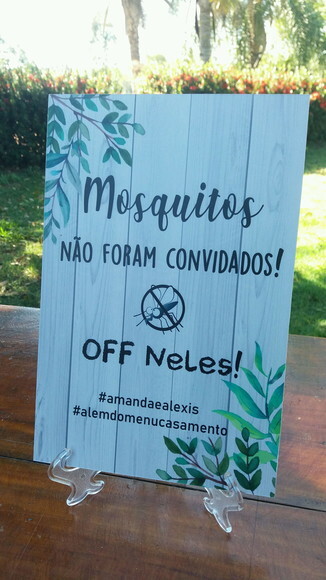 Placa De Casamento De Mesa Em Mdf