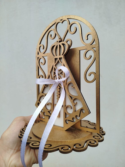 Porta Alianças altar Nossa Senhora Dourado