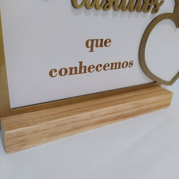 Quadro Homenagem Bem Casados Avós