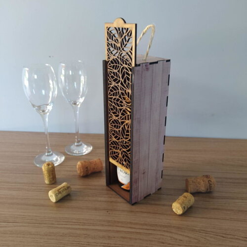 Caixa com Alça p/ Mini Bebidas