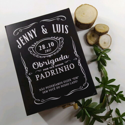 Caixa Convite Jack Daniel