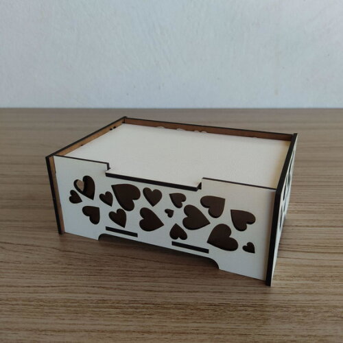 Caixinha Corações 10x15cm