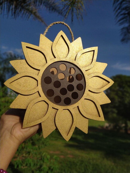 Cestinhas para Florista girassol