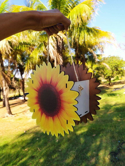Cestinhas para Florista girassol