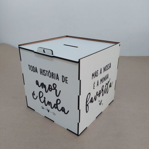 Cofre da Gravata 16x16cm