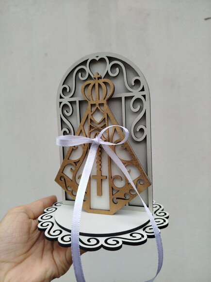 Porta Alianças "altar Nossa Senhora"