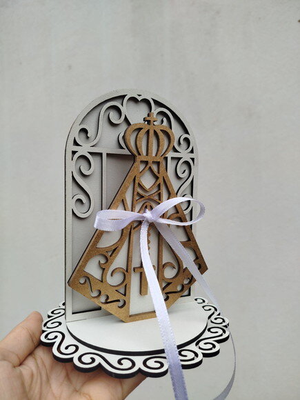 Porta Alianças altar Nossa Senhora