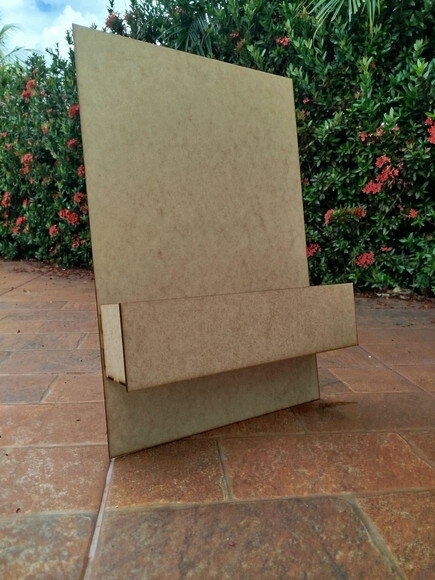 Quadro com Floreira 60x40cm - Aniversário/chá de Bebê