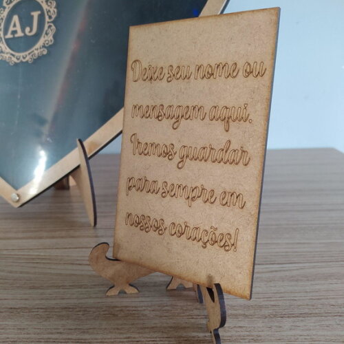 Quadro de Assinaturas (50 Corações)