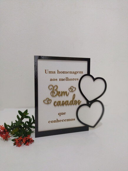 Quadro Homenagem Bem Casados Avós