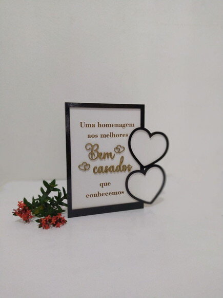 Quadro Homenagem Bem Casados Avós
