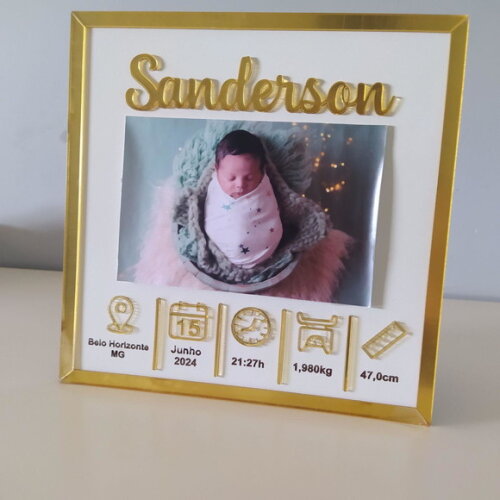 Quadro Nascimento do Bebê