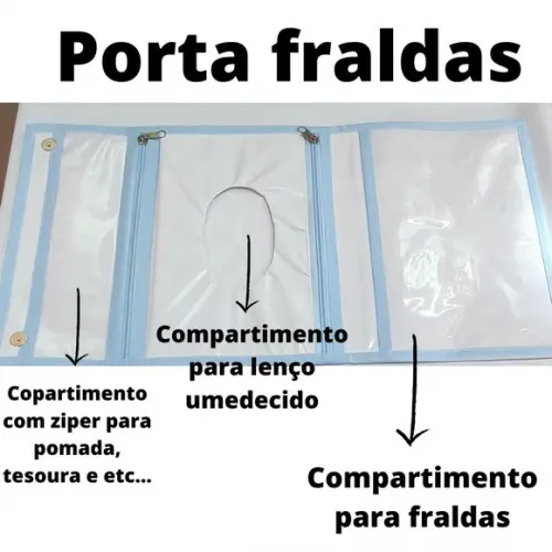 Saquinho Maternidade / Porta Fraldas