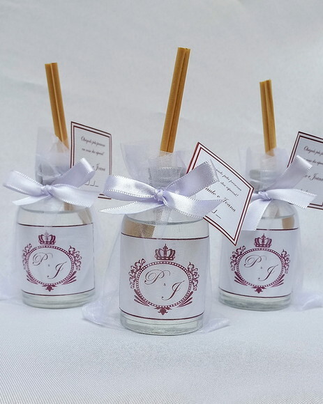 Aromatizador Casamento Brasão Bordo