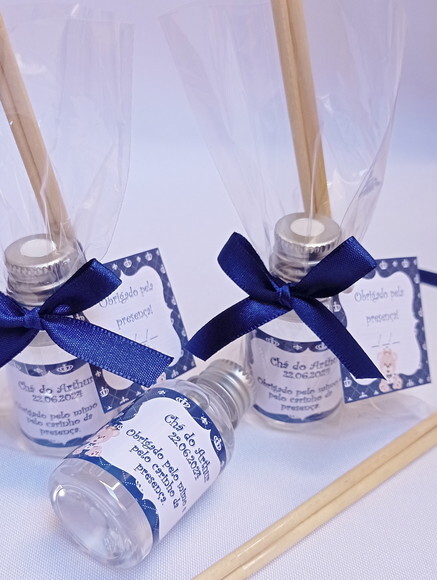 Aromatizador Lembrança Chá de Bebê Menino