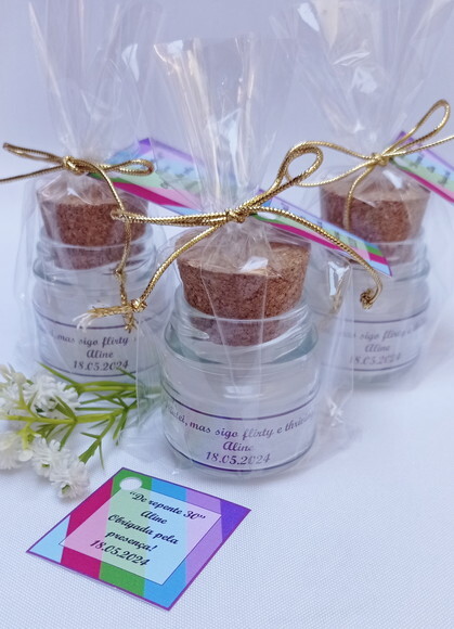 Lembrança Vela Aromatizada Aniversário