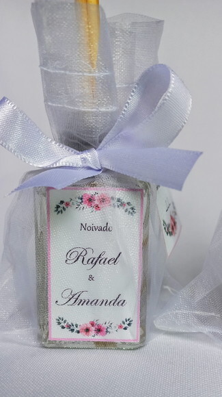 Lembrancinha Aromatizador Casamento Arranjo Floral