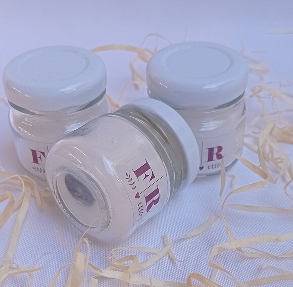 Lembrancinha Vela Perfumada Casamento