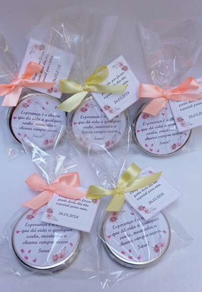 Vela Latinha Personalizada Aniversário
