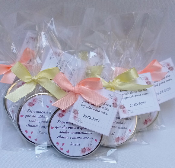 Vela Latinha Personalizada Aniversário