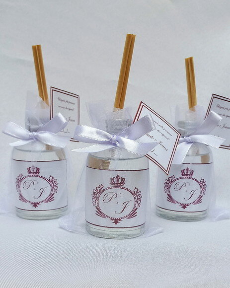 Aromatizador Casamento Brasão Bordo