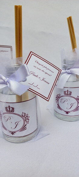 Aromatizador Casamento Brasão Bordo