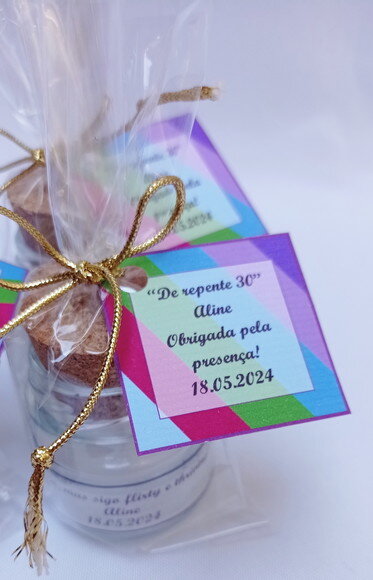 Lembrança Vela Aromatizada Aniversário