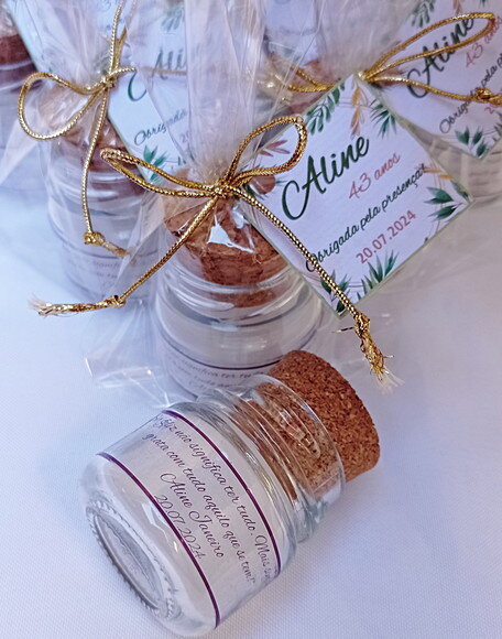Lembrança Vela Aromatizada Aniversário