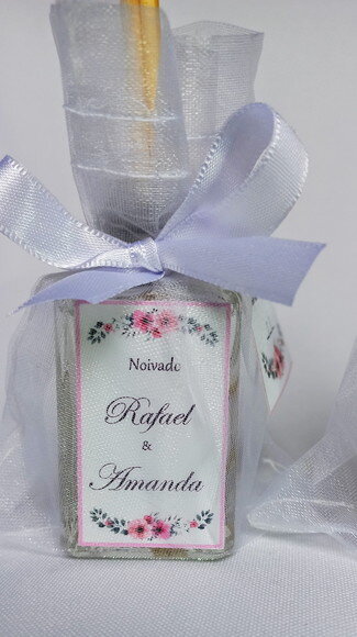 Lembrancinha Aromatizador Casamento Arranjo Floral
