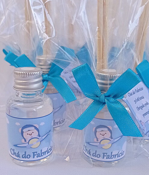 Lembrancinha Aromatizador Ursinho Aviador
